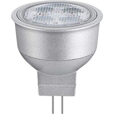 goobay Réflecteur LED, 2 W Culot GU4, équivalent 16 W, Blanc chaud, à Lumière Non Variable goobay Réflecteur LED, 2 W Culot GU4, équivalent 16 W, Blanc chaud, à Lumière Non Variable