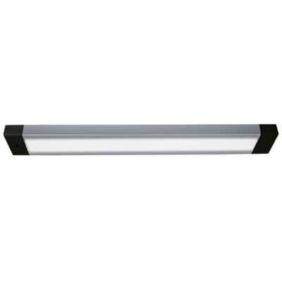 Luceco Barre LED bas meuble plat finition argent 60 cm 14 W 1000 lm 4000 K Luceco Barre LED bas meuble plat finition argent 60 cm 14 W 1000 lm 4000 K