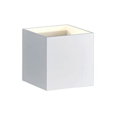 Trio Leuchten Applique murale LED Louis 223310131 Métal blanc mat Intérieur blanc 4,3 W 10 x 10 x 10 cm Trio Leuchten Applique murale LED Louis 223310131 Métal blanc mat Intérieur blanc 4,3 W 10 x 10 x 10 cm