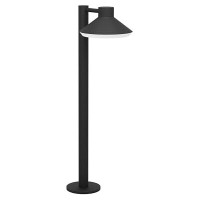 EGLO Lampadaire extérieur LED Ninnarella, lampe de jardin sur pied, lanterne en métal noir et plastique blanc, éclairage de chemin avec ampoule GU10, blanc chaud, IP44 EGLO Lampadaire extérieur LED Ninnarella, lampe de jardin sur pied, lanterne en métal noir et plastique blanc, éclairage de chemin avec ampoule GU10, blanc chaud, IP44