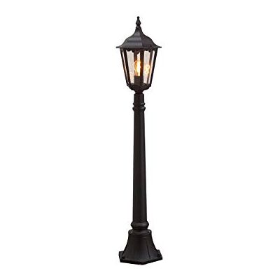 Konstsmide Firenze 7215 Lampadaire 1 x 100 W IP43 Noir mat 23,5 x 23,5 x 120 cm Konstsmide Firenze 7215 Lampadaire 1 x 100 W IP43 Noir mat 23,5 x 23,5 x 120 cm