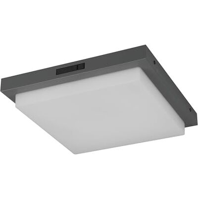 Trio Leuchten Bermejo 630369242 Numéro de maison à LED, en aluminium moulé sous pression, anthracite, plastique blanc, avec LED 14 W, détecteur de mouvement, couleur de la lumière réglable Trio Leuchten Bermejo 630369242 Numéro de maison à LED, en aluminium moulé sous pression, anthracite, plastique blanc, avec LED 14 W, détecteur de mouvement, couleur de la lumière réglable