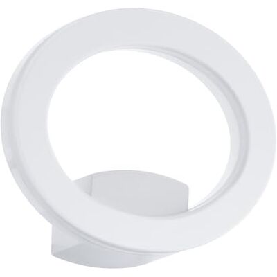 EGLO LED Applique murale extérieure Emollio, 1 flamme, luminaire mural en aluminium moulé et plastique, couleur : blanc, IP44 EGLO LED Applique murale extérieure Emollio, 1 flamme, luminaire mural en aluminium moulé et plastique, couleur : blanc, IP44
