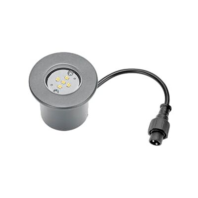 BOLD Spot LED encastrable au sol en aluminium pour système 24 V (avec fiche M12, 3000 K, IP67) Anthracite BOLD Spot LED encastrable au sol en aluminium pour système 24 V (avec fiche M12, 3000 K, IP67) Anthracite