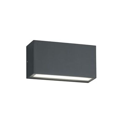 Trio Leuchten Trent 226960242 Applique murale d'extérieur en aluminium Anthracite 10 W Trio Leuchten Trent 226960242 Applique murale d'extérieur en aluminium Anthracite 10 W