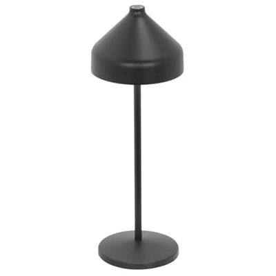 Lampe de Table Noire Rechargeable Amelie de Zafferano - Lampe de table Lampe de Table Noire Rechargeable Amelie de Zafferano - Lampe de table