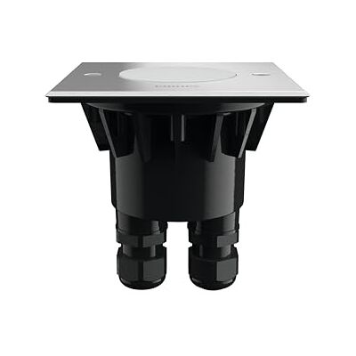 Philips Crust Grondspot Buiten Inbouwspot IP67 Duurzame LED Verlichting Warmwit Licht Vierkant RVS Philips Crust Grondspot Buiten Inbouwspot IP67 Duurzame LED Verlichting Warmwit Licht Vierkant RVS