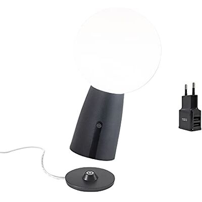 ZAFFERANO Olimpia PRO Lampe de Table Gris Foncé - Lampe de Table ZAFFERANO Olimpia PRO Lampe de Table Gris Foncé - Lampe de Table