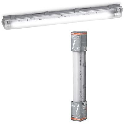 OSRAM Lampe LED pour pièces humides Submarine 1x7W 4000K Submarine, Outdoor Wall Lights, Gris, 30000 h, Pack de 1 OSRAM Lampe LED pour pièces humides Submarine 1x7W 4000K Submarine, Outdoor Wall Lights, Gris, 30000 h, Pack de 1