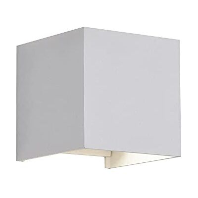 wonderlamp Applique LED extérieure Leva 10 W, 2 lumens, 3 000 K, angle orientable, étanche IP54, applique moderne, blanc wonderlamp Applique LED extérieure Leva 10 W, 2 lumens, 3 000 K, angle orientable, étanche IP54, applique moderne, blanc