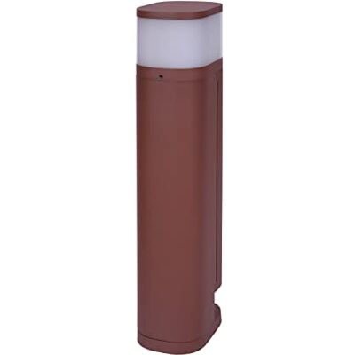 BOLD VOLO Lampe de jardin intelligente avec prises et diaphragme (colonne multiprise extérieure) Couleur rouille (2 prises Schuko Smart-Home (iOS & Android) Wi-Fi 9,5 x 13,5 x 45 cm BOLD VOLO Lampe de jardin intelligente avec prises et diaphragme (colonne multiprise extérieure) Couleur rouille (2 prises Schuko Smart-Home (iOS & Android) Wi-Fi 9,5 x 13,5 x 45 cm