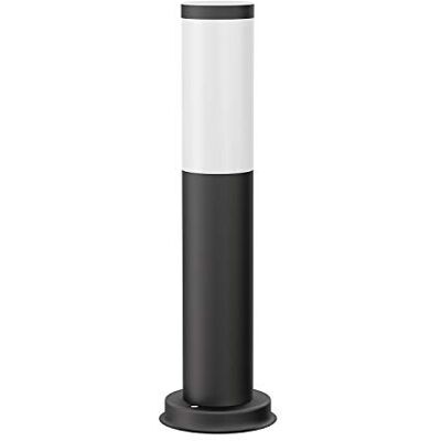 ledscom.de Lampe de chemin/Borne d'éclairage PORU pour l'extérieur, IP44, 39 cm, noir, 1x E27 max. 40W ledscom.de Lampe de chemin/Borne d'éclairage PORU pour l'extérieur, IP44, 39 cm, noir, 1x E27 max. 40W