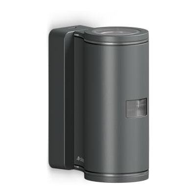 Steinel Applique LED extérieure L 940 SC Connect, détecteur 180°, incl. LED GU10, 3000 K blanc chaud, luminaire extérieur connectable, contrôle via app, aluminium Steinel Applique LED extérieure L 940 SC Connect, détecteur 180°, incl. LED GU10, 3000 K blanc chaud, luminaire extérieur connectable, contrôle via app, aluminium
