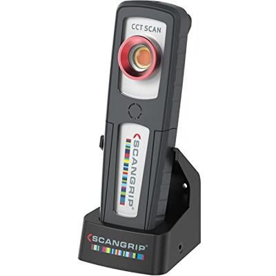 Scangrip Sunmatch 4 Lampe de travail LED portable rechargeable pour détails et correspondance des couleurs, 500 lumens, balayage CCT en continu 2500 K à 6500 K, aimant intégré et clip de poche, Scangrip Sunmatch 4 Lampe de travail LED portable rechargeable pour détails et correspondance des couleurs, 500 lumens, balayage CCT en continu 2500 K à 6500 K, aimant intégré et clip de poche,