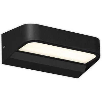 Briloner Leuchten 3036-015 Lampe d'extérieur LED IP44-8 W 900 lm 4000 K Noir 142 x 83 x 52 mm (L x l xH) Briloner Leuchten 3036-015 Lampe d'extérieur LED IP44-8 W 900 lm 4000 K Noir 142 x 83 x 52 mm (L x l xH)