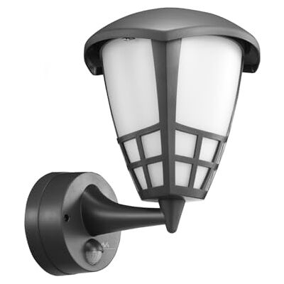 Maclean Applique avec détecteur MCE518 GR 1xE27 IP65 max 60W (Gris) Maclean Applique avec détecteur MCE518 GR 1xE27 IP65 max 60W (Gris)