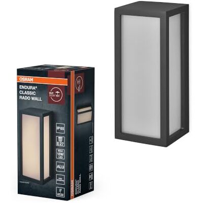OSRAM APPLIQUE EXTERIEURE RADO W, gris foncé ENDURA Classic E27 IP65, Outdoor Lanterns, Gris foncé, , Pack de 1 OSRAM APPLIQUE EXTERIEURE RADO W, gris foncé ENDURA Classic E27 IP65, Outdoor Lanterns, Gris foncé, , Pack de 1