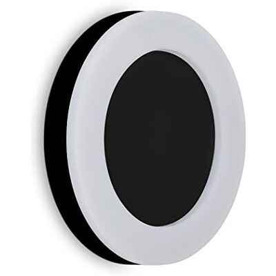 TELEFUNKEN Lampe extérieure LED ronde IP44, applique murale LED extérieure, 24 W, 2600 lumens, 4000 K, blanc neutre, noir, 320 x 50 mm (DxH) TELEFUNKEN Lampe extérieure LED ronde IP44, applique murale LED extérieure, 24 W, 2600 lumens, 4000 K, blanc neutre, noir, 320 x 50 mm (DxH)