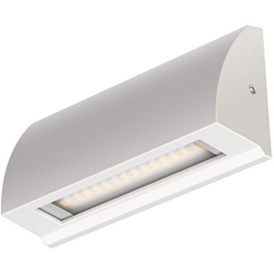 ledscom.de Applique murale LED/éclairage d'escalier SEGIN pour l'extérieur, IP54, plat, downlight mat, carré, 3,8 W, 265lm, blanc chaud ledscom.de Applique murale LED/éclairage d'escalier SEGIN pour l'extérieur, IP54, plat, downlight mat, carré, 3,8 W, 265lm, blanc chaud