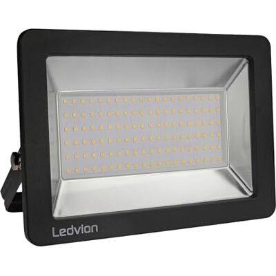 Ledvion Projecteur LED, 100W, 6500K, 12000 Lumens, IP65 Étanche, Connexion Rapide Incluse Ledvion Projecteur LED, 100W, 6500K, 12000 Lumens, IP65 Étanche, Connexion Rapide Incluse