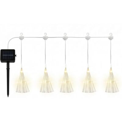 Lumisky Guirlande lumineuse extérieur solaire 5 boules effet feu d'artifice FIREWORKS STRING LIGHT 4m Lumisky Guirlande lumineuse extérieur solaire 5 boules effet feu d'artifice FIREWORKS STRING LIGHT 4m