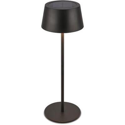 Briloner Lampe de Table LED Rechargeable IP44 avec Tactile, CCT, Dimmable, Solaire, Lampe LED, Lampe de Table à Batterie, Lampe de Chevet, Sans Fil, Lampes de Jardin, Extérieur, 11.5X32cm, Noir Briloner Lampe de Table LED Rechargeable IP44 avec Tactile, CCT, Dimmable, Solaire, Lampe LED, Lampe de Table à Batterie, Lampe de Chevet, Sans Fil, Lampes de Jardin, Extérieur, 11.5X32cm, Noir