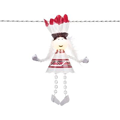 Konstsmide 1449-102 Guirlande Lumineuse Décorative à LED, Plastique, 1 W, Blanc, 635 x 1 x 1 cm Konstsmide 1449-102 Guirlande Lumineuse Décorative à LED, Plastique, 1 W, Blanc, 635 x 1 x 1 cm