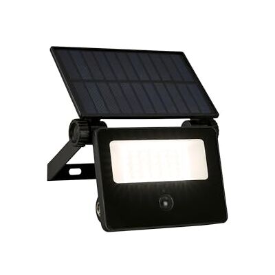 TELEFUNKEN Projecteur LED solaire avec détecteur de mouvement, capteur crépusculaire, 1000 lumens, projecteur de chantier, lampe extérieure, batterie, applique murale d'extérieur, 14 x 11,5 x 18 cm, TELEFUNKEN Projecteur LED solaire avec détecteur de mouvement, capteur crépusculaire, 1000 lumens, projecteur de chantier, lampe extérieure, batterie, applique murale d'extérieur, 14 x 11,5 x 18 cm,