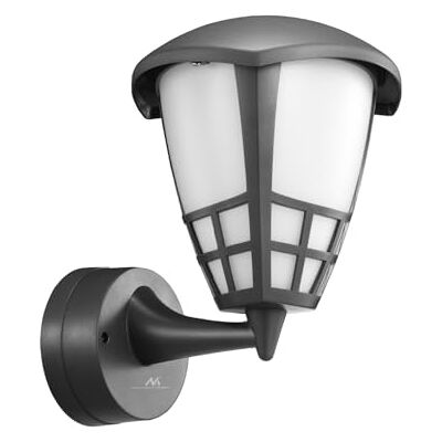 Maclean MCE519 GR Applique d'extérieur 1xE27 IP65 max 60W (Gris), Source lumineuse amovible Maclean MCE519 GR Applique d'extérieur 1xE27 IP65 max 60W (Gris), Source lumineuse amovible