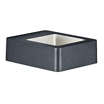 Trio , Applique, Reno incl. 1 x LED,COB,4,5 Watt,3000K,450 Lm. Corps: Fonte daluminium, Anthracite L:12,0cm, H:4,5cm, P:14,0cm IP54,Point lumineux en haut et en bas,Montage au mur Trio , Applique, Reno incl. 1 x LED,COB,4,5 Watt,3000K,450 Lm. Corps: Fonte daluminium, Anthracite L:12,0cm, H:4,5cm, P:14,0cm IP54,Point lumineux en haut et en bas,Montage au mur