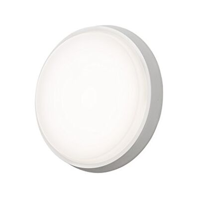 Konstsmide Gnosjö 7974-250 A Applique murale d'extérieur en aluminium Blanc 4,5 x 17,5 x 17,5 cm Konstsmide Gnosjö 7974-250 A Applique murale d'extérieur en aluminium Blanc 4,5 x 17,5 x 17,5 cm
