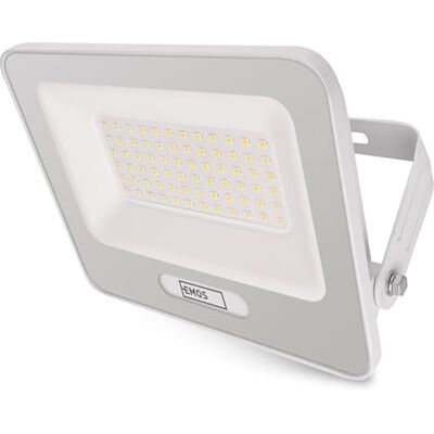 EMOS Projecteur LED en aluminium GLARO 50 W Projecteur étanche IP65 pour pièces humides et extérieur Super lumineux 5 000 lm, blanc neutre 4 000 K, durée de vie 20 000 h Câble de raccordement EMOS Projecteur LED en aluminium GLARO 50 W Projecteur étanche IP65 pour pièces humides et extérieur Super lumineux 5 000 lm, blanc neutre 4 000 K, durée de vie 20 000 h Câble de raccordement