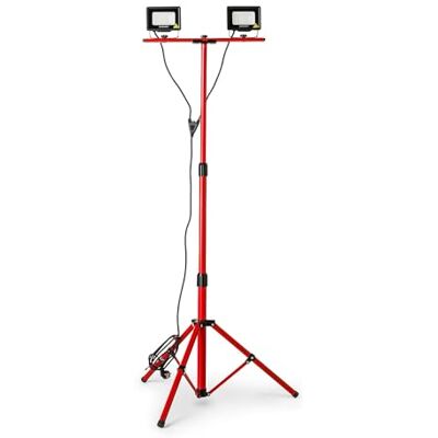 Velamp TWIN HEAD : 2 lampes de travail LED SMD 20 W + trépied Velamp TWIN HEAD : 2 lampes de travail LED SMD 20 W + trépied