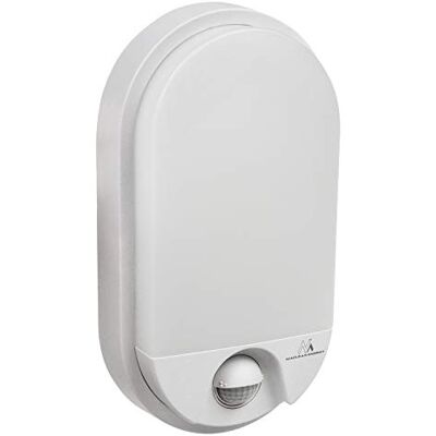 Maclean MCE340 Lampe LED avec détecteur de mouvement infrarouge W 1100 lm 15W IP54 (MCE340 W) Maclean MCE340 Lampe LED avec détecteur de mouvement infrarouge W 1100 lm 15W IP54 (MCE340 W)