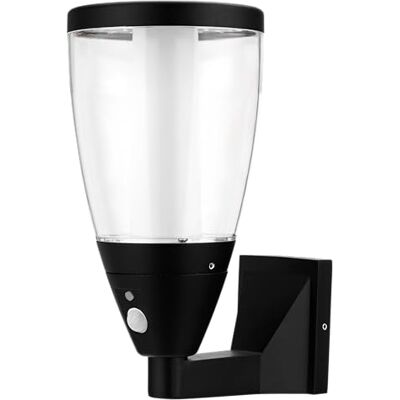 REV LUMUS 160 Applique murale solaire, luminaire extérieur avec détecteur de mouvement, spot LED extérieur, 200 lm, 3000 K, 2 W, IP65, noir REV LUMUS 160 Applique murale solaire, luminaire extérieur avec détecteur de mouvement, spot LED extérieur, 200 lm, 3000 K, 2 W, IP65, noir