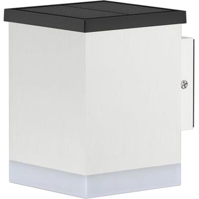 Lumisky Applique murale solaire LED blanc chaud SUNBOX WHITE H11,5cm Lumisky Applique murale solaire LED blanc chaud SUNBOX WHITE H11,5cm