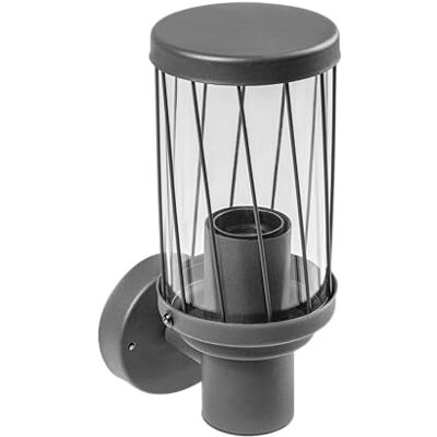 GTV Lampe de jardin Kerta Lampes d'extérieur Lampes pour jardin extérieur E27, max. 12 W, CA 220-240 V, IP44 Applique murale GTV Lampe de jardin Kerta Lampes d'extérieur Lampes pour jardin extérieur E27, max. 12 W, CA 220-240 V, IP44 Applique murale