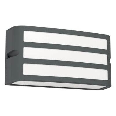 EGLO Applique murale extérieure Camarda, lampe de façade rectangulaire EGLO Applique murale extérieure Camarda, lampe de façade rectangulaire