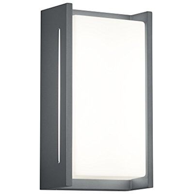 Trio Leuchten Indus A+ 227360142 Applique murale d'extérieur LED en aluminium 8,5 W intégrée Anthracite 7,2 x 12,9 x 23,3 cm Trio Leuchten Indus A+ 227360142 Applique murale d'extérieur LED en aluminium 8,5 W intégrée Anthracite 7,2 x 12,9 x 23,3 cm