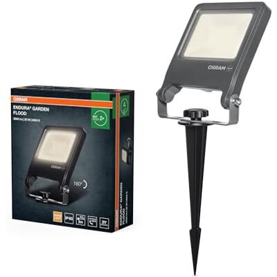 OSRAM ENDURA Projecteur de jardin à piquet 20W 3000K OSRAM ENDURA Projecteur de jardin à piquet 20W 3000K
