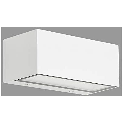 TELEFUNKEN Applique murale extérieure LED 1 ampoule, 12 W, 1200 lumens, 4000 K, IP44, blanc, 185 x 75 x 91 mm (L x l x h) TELEFUNKEN Applique murale extérieure LED 1 ampoule, 12 W, 1200 lumens, 4000 K, IP44, blanc, 185 x 75 x 91 mm (L x l x h)