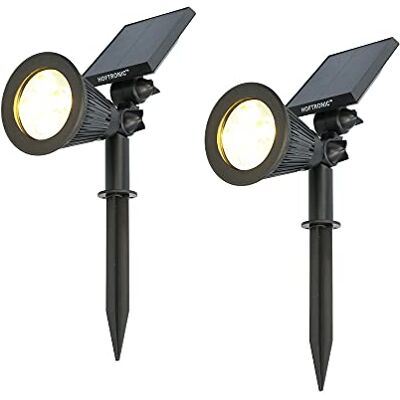 HOFTRONIC Solar Prikspot Bend IP65 Eclairage de jardin étanche à énergie solaire 2x spot de sol Spot de jardin éclairage de chemin éclairage de jardinière Wintersolar avec brochette de sol HOFTRONIC Solar Prikspot Bend IP65 Eclairage de jardin étanche à énergie solaire 2x spot de sol Spot de jardin éclairage de chemin éclairage de jardinière Wintersolar avec brochette de sol