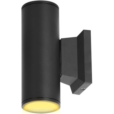 Aigostar Applique Murale Exterieur GU10 Aluminium Up Down Eclairage Exterieur, IP65 Étanche Lampe Murale Exterieur pour Jardin Couloir Entrée Patio, Ampoule non Incluse, Noir Aigostar Applique Murale Exterieur GU10 Aluminium Up Down Eclairage Exterieur, IP65 Étanche Lampe Murale Exterieur pour Jardin Couloir Entrée Patio, Ampoule non Incluse, Noir