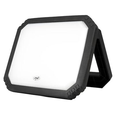 PNI Lámpara de trabajo LED LW10 10W, portátil, recargable, con 2 baterías 18650 de 4000 mAh, 6500 K, IP54, 700 lm, 2 niveles de brillo PNI Lámpara de trabajo LED LW10 10W, portátil, recargable, con 2 baterías 18650 de 4000 mAh, 6500 K, IP54, 700 lm, 2 niveles de brillo