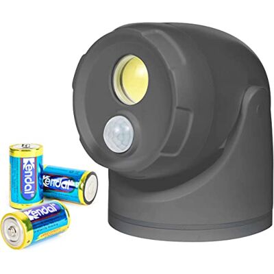 Northpoint Spot LED avec détecteur de mouvement et piquet 5000 K Blanc neutre 450 lm Minuterie intégrée avec piles D (anthracite) Northpoint Spot LED avec détecteur de mouvement et piquet 5000 K Blanc neutre 450 lm Minuterie intégrée avec piles D (anthracite)