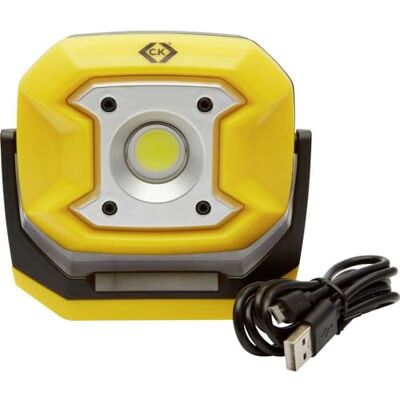C.K Lampe de chantier rechargeable LED 10W C.K Lampe de chantier rechargeable LED 10W
