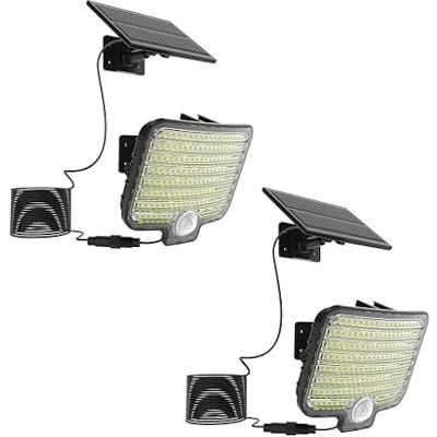 Lumisky Modèle H12cm Projecteur Solaire - Extérieur, 120 LEDs, Détecteur de Mouvement Lumisky Modèle H12cm Projecteur Solaire - Extérieur, 120 LEDs, Détecteur de Mouvement