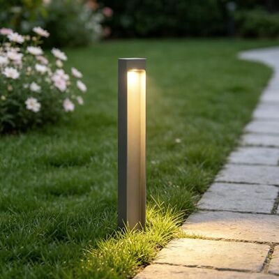 Mai & Mai Lampe sur Pied Extérieur Lapme Jardin LED Gris Foncé 60x60x600mm Éclairage Extérieur, Lampe de Chemin Jardin, Étanche IP65, IRC ≥ 80, Puissance 5W, Light Extérieure, BaldersLights Mai & Mai Lampe sur Pied Extérieur Lapme Jardin LED Gris Foncé 60x60x600mm Éclairage Extérieur, Lampe de Chemin Jardin, Étanche IP65, IRC ≥ 80, Puissance 5W, Light Extérieure, BaldersLights