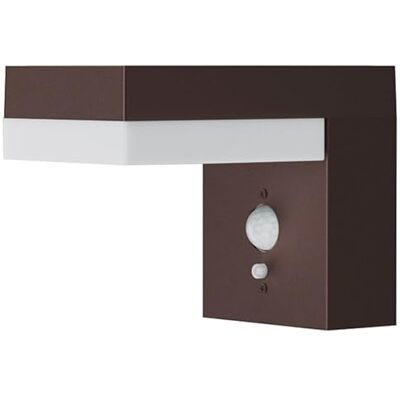Lumisky Applique murale solaire à fixer LED blanc chaud avec détecteur de mouvement CENOVA WALL CORTEN H12.5cm Lumisky Applique murale solaire à fixer LED blanc chaud avec détecteur de mouvement CENOVA WALL CORTEN H12.5cm