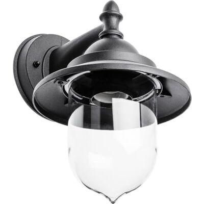 GTV Lighting Applique Murale de Jardin TOSKANA 25 cm Aluminium Noir IP 54 GTV Lighting Applique Murale de Jardin TOSKANA 25 cm Aluminium Noir IP 54